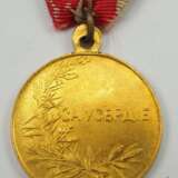 Russland: Verdienstmedaille, Nikolaus II., in Gold. - Foto 3