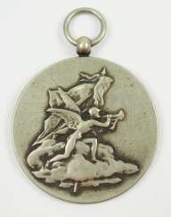 Russland: Medaille auf die Reise des Zaren 1896.