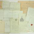 Frankreich: Dokumentenachlass des Colonels Jean-Baptiste Peugnet - Erstes Kaiserreich. - Auction prices