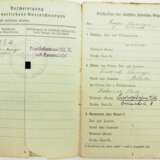 Kriegsmarine: Nachlass eines Bootsmannsmaat auf dem Kreuzer "Blücher" - später U-Boot Fahrer. - photo 4