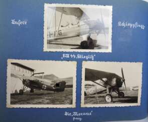 Luftwaffe: Fotoalbum eines Piloten.