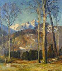 PIPPEL, Otto: Sonnige Alpenlandschaft i