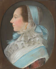 Porträtmaler um 1800: Frauenbildnis.