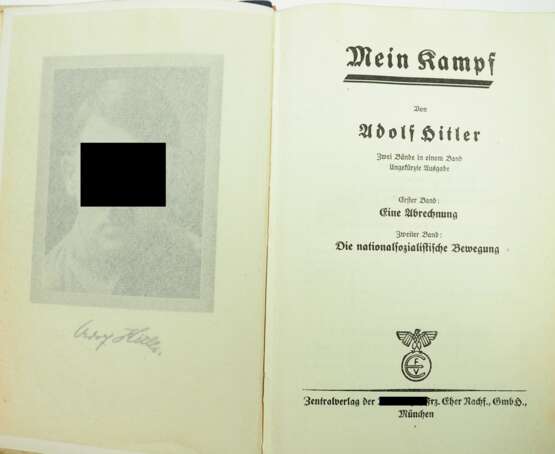 Hitler, Adolf: Mein Kampf - Kriegsausgabe. - фото 2