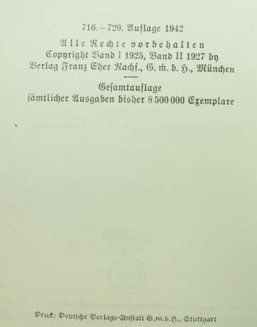 Hitler, Adolf: Mein Kampf - Kriegsausgabe. - Foto 3