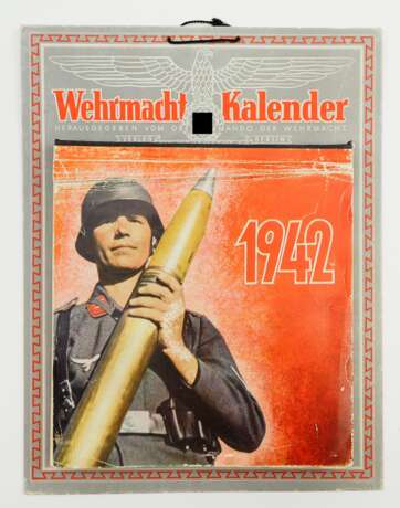 Wehrmacht Kalender 1942. - Foto 1