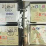 BRD / DDR: Briefmarken und Ersttagsbriefe. - Foto 4