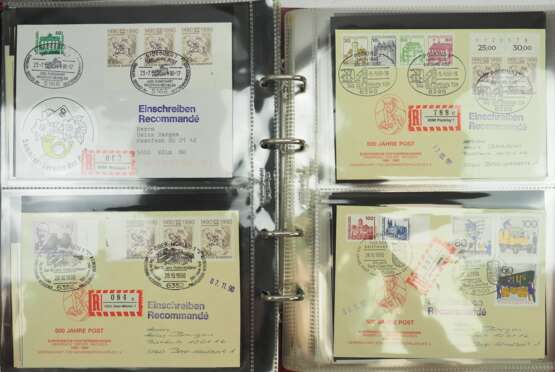 BRD / DDR: Briefmarken und Ersttagsbriefe. - Foto 4