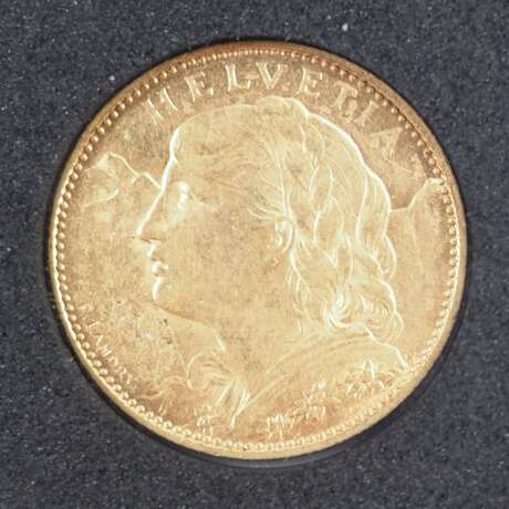 Schweiz: 10 Franken, 1915 - GOLD. - Foto 1