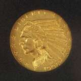 USA: 2,5 Dollar, 1908 - GOLD. - фото 1