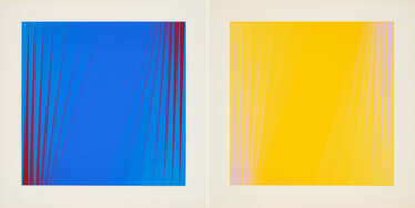 Lothar Quinte. Konvolut von 2 Farbserigrafien