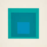Josef Albers. Blue Reminding - photo 1