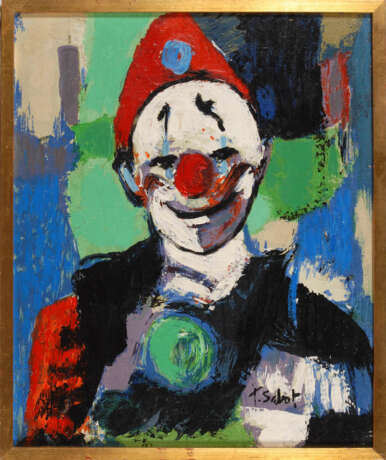 SABAT, T.: Bildnis eines Clowns. - Foto 2