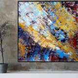 Abstraction Canvas Oil paint abstraction Russia 2013 - photo 3
