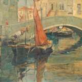 THELEN, Wilhelm: Kanal in Venedig. - Foto 1