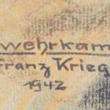 Krieger, Franz: Abwehrkampf. - фото 2