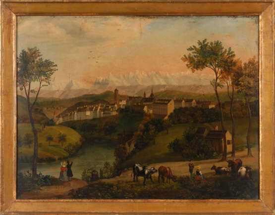 Vedutenmaler um 1800: Ansicht Bern. - фото 4