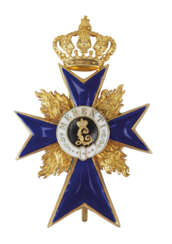 Bayern: Militär-Verdienst-Orden, Offizierkreuz, mit Flammen (ab 1905).
