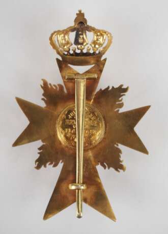 Bayern: Militär-Verdienst-Orden, Offizierkreuz, mit Flammen (ab 1905). - фото 3