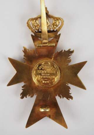 Bayern: Militär-Verdienst-Orden, Offizierkreuz, mit Flammen (ab 1905). - Foto 4