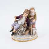 Meissen. Allegorie "Der Winter" - Foto 1