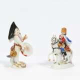 Meissen. Hussar on horseback and putto as drummer - фото 1