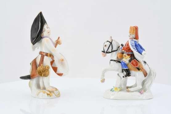 Meissen. Hussar on horseback and putto as drummer - фото 2