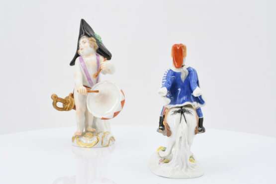 Meissen. Hussar on horseback and putto as drummer - фото 3