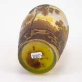 Cristallerie Saint Louis. Ovoide Vase mit Auenlandschaft - Foto 6