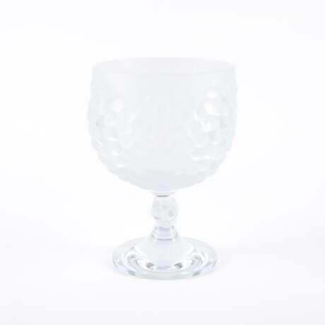 René Lalique. Großer Pokal mit Weintraubendekor - Foto 4
