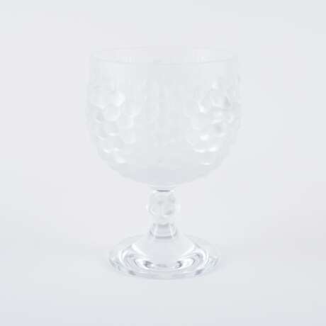 René Lalique. Großer Pokal mit Weintraubendekor - Foto 5