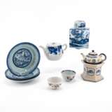 . Neun Teile für eine Teezeremonie mit chinoisem Dekor - Foto 1