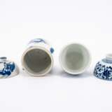 . Acht Deckel- und Teedosen mit blau-weißem Dekor - Foto 16