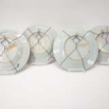 Japan. Four plates with flower decor - Foto 2