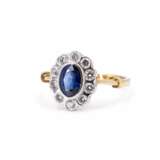 . Zarter Saphir-Diamant-Ring - photo 1