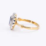 . Zarter Saphir-Diamant-Ring - фото 2