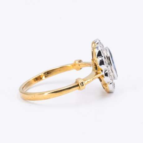 . Zarter Saphir-Diamant-Ring - фото 4