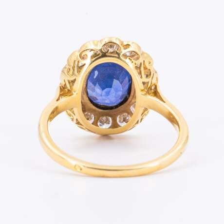 . Saphir-Diamant-Ring - Foto 3