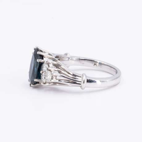 . Saphir-Diamant-Ring - фото 2