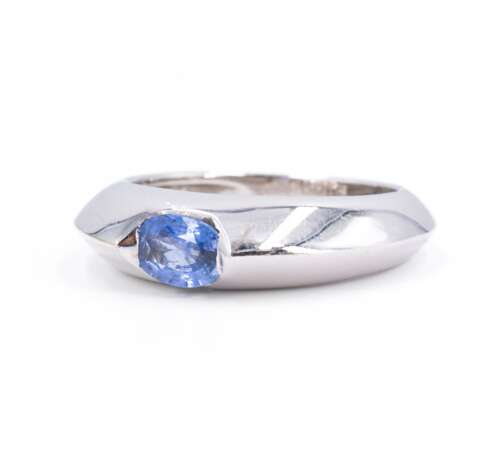 Piaget. Saphir-Diamant-Ring - Foto 1