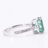 . Smaragd-Diamant-Ring - photo 4