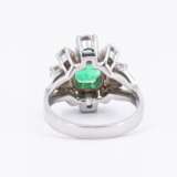 . Smaragd-Diamant-Ring - Foto 2