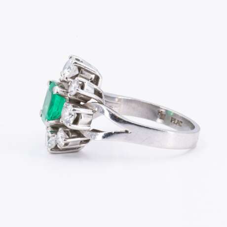 . Smaragd-Diamant-Ring - Foto 3