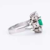 . Smaragd-Diamant-Ring - Foto 4