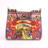 Dolce & Gabbana. Handbag Miss Sicily Medium "Teatro dei Pup!" - photo 3