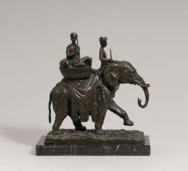 Christoph Fratin. Indischer Elefant mit Reitern
