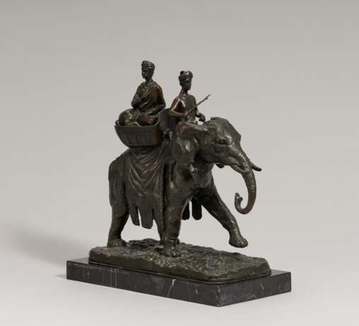Christoph Fratin. Indischer Elefant mit Reitern - фото 2