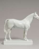 Albert Hinrich Hußmann. Stehender Hengst