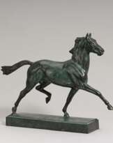 Albert Hinrich Hußmann. Trabendes Pferd