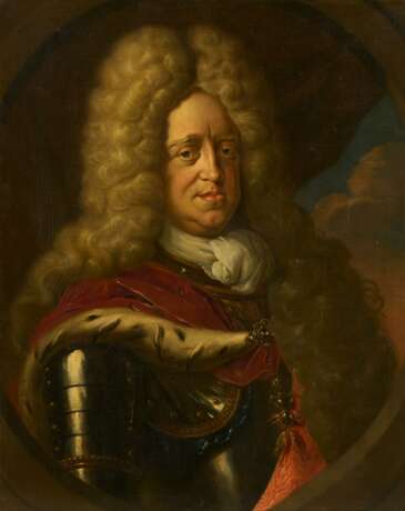 Jan Frans Douven. Amtsstubenporträt des Kurfürsten Johann Wilhelm von der Pfalz (1658-1716) in Rüstung mit Allongeperücke - фото 1